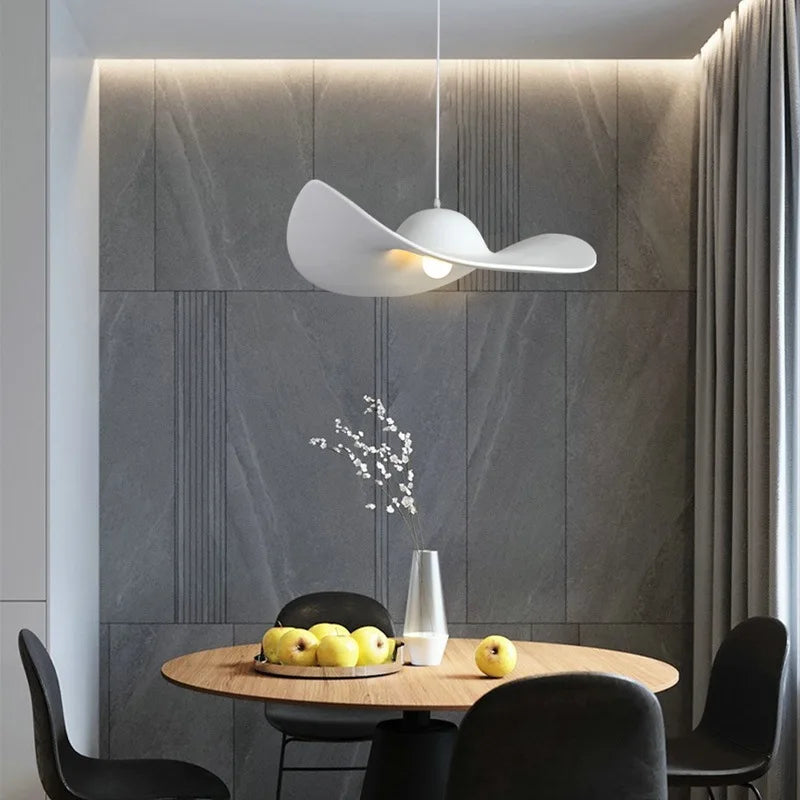 lampe design italienne minimaliste post-moderne nordique chapeau lustre