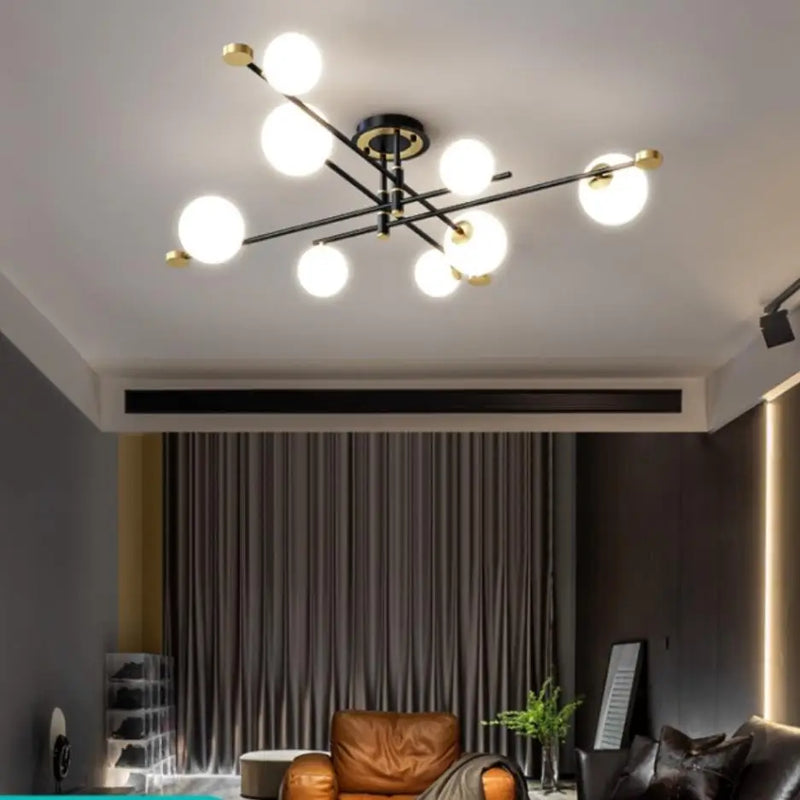 lustres led minimalistes pour éclairage intérieur moderne