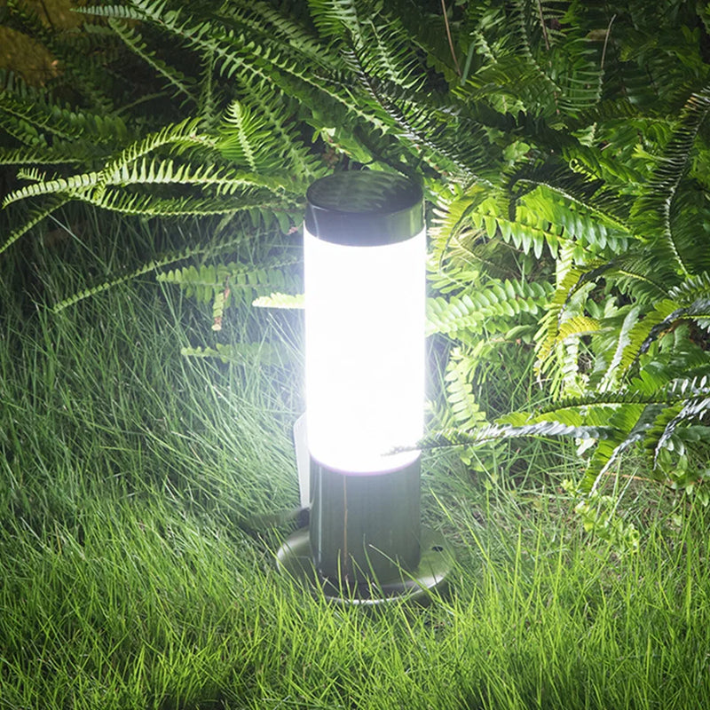 lampadaire led en acier inoxydable pour jardin et extérieur