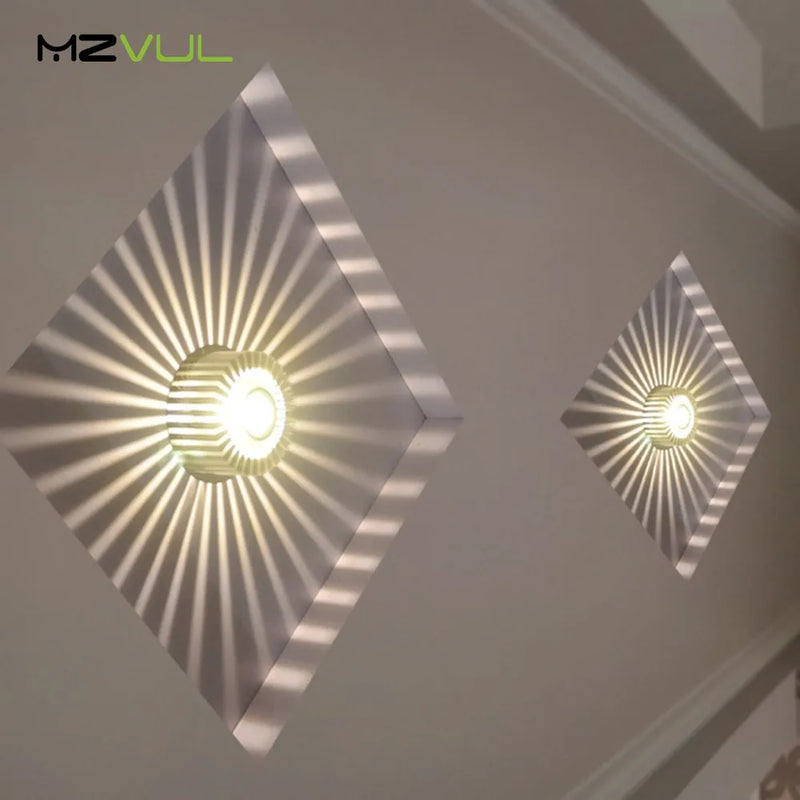 applique murale led moderne en aluminium pour ktv bar