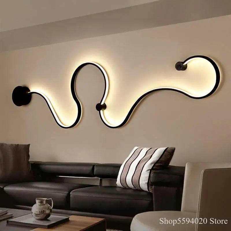 applique murale led moderne pour décoration intérieure élégante