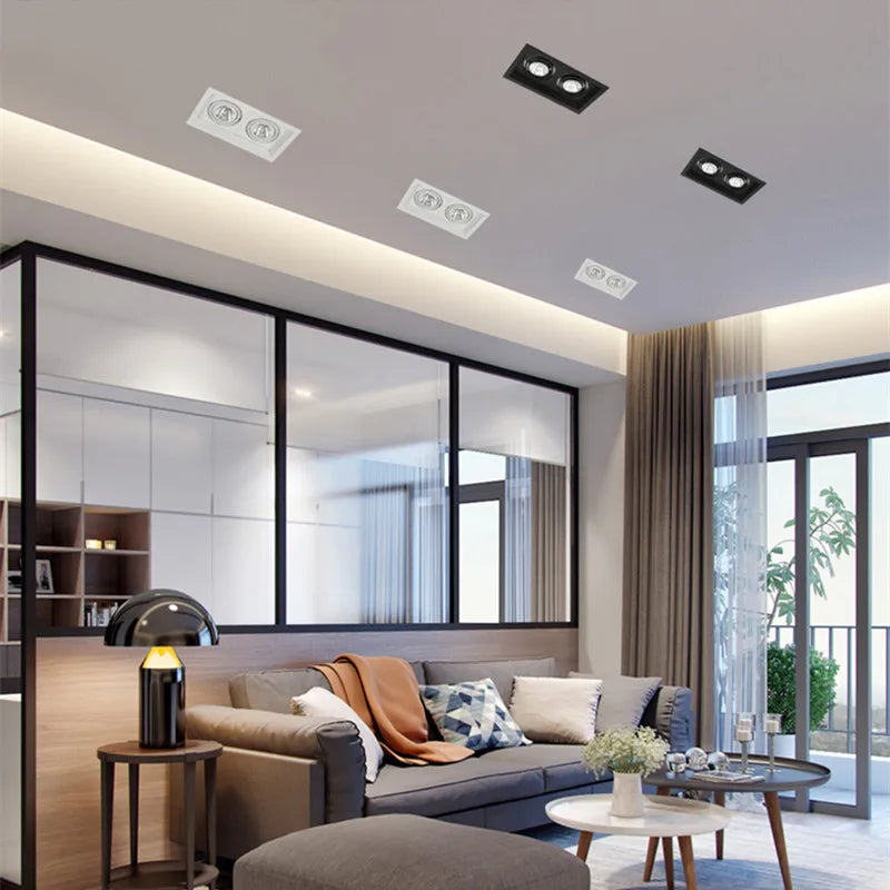 spot led à intensité variable pour éclairage intérieur encastré