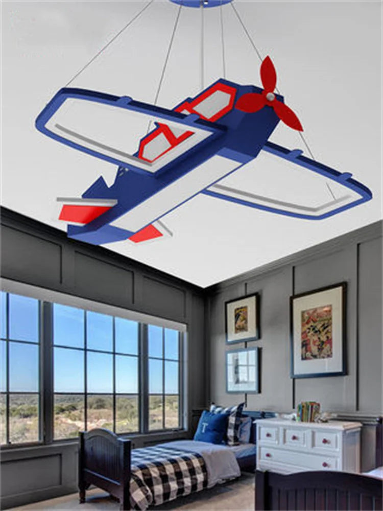 suspension enfant en forme d'avion pour chambre