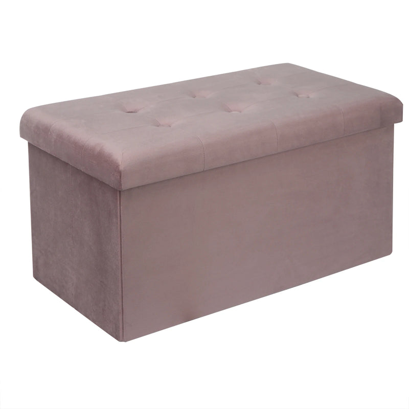 coffre de rangement pliable fonctionnel avec repose-pieds amovible