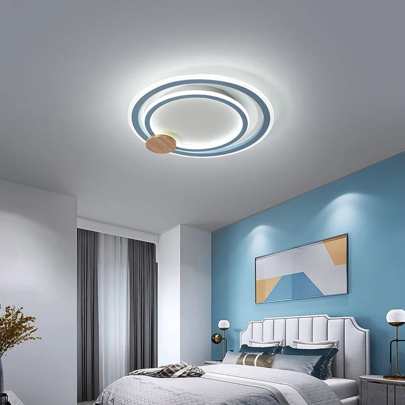 plafonnier led moderne en aluminium design pour intérieur élégant