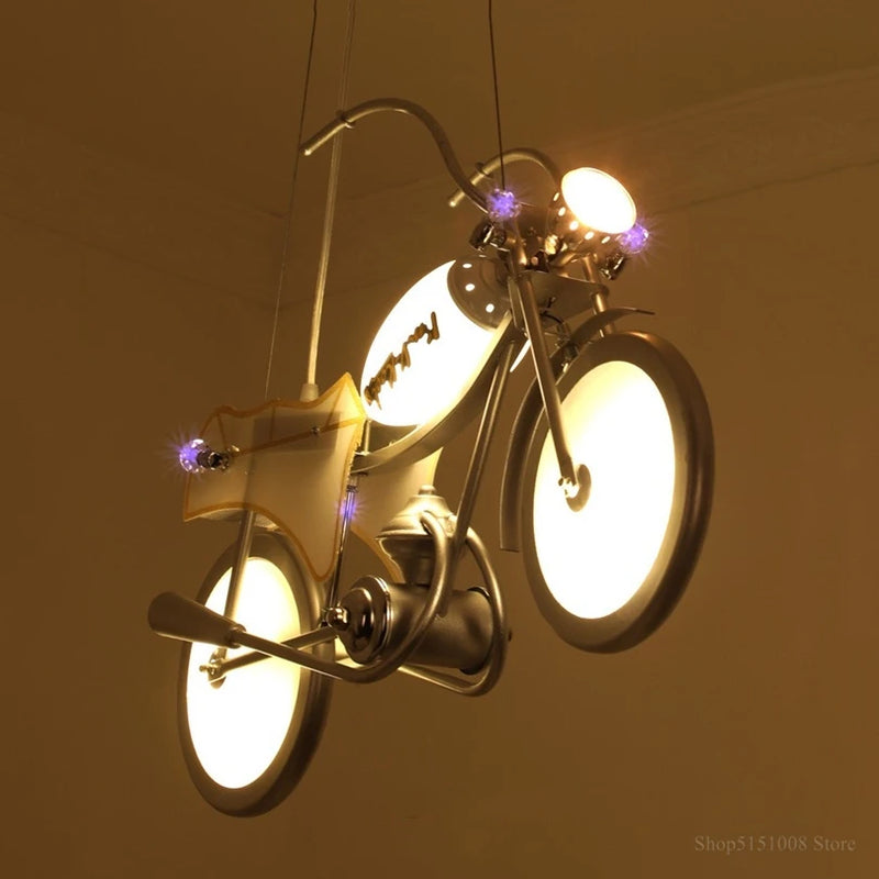 suspension moderne à led pour décoration créative enfant