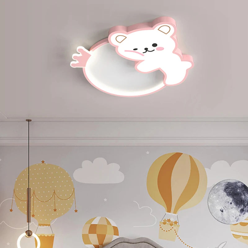 plafonnier ours mignon pour intérieur et décoration enfant