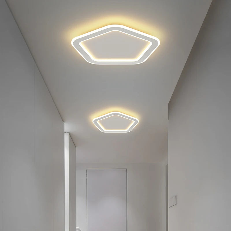 plafonnier led minimaliste nordique pour éclairage intérieur