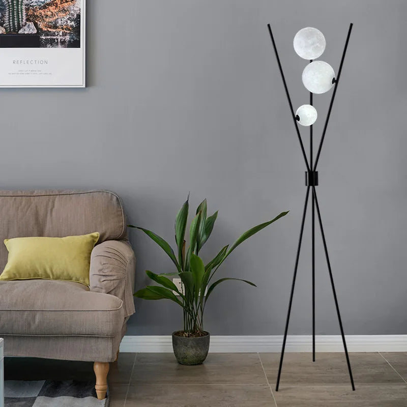 lampadaire design créatif style nordique pour éclairage moderne