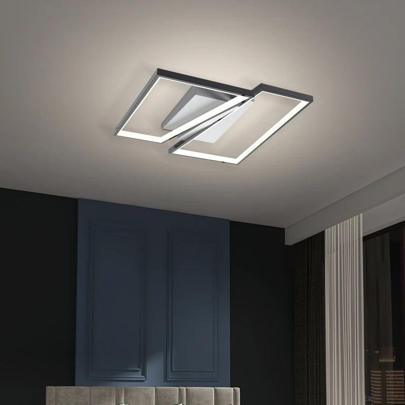 plafonnier led en aluminium éclairage décoratif pour intérieur