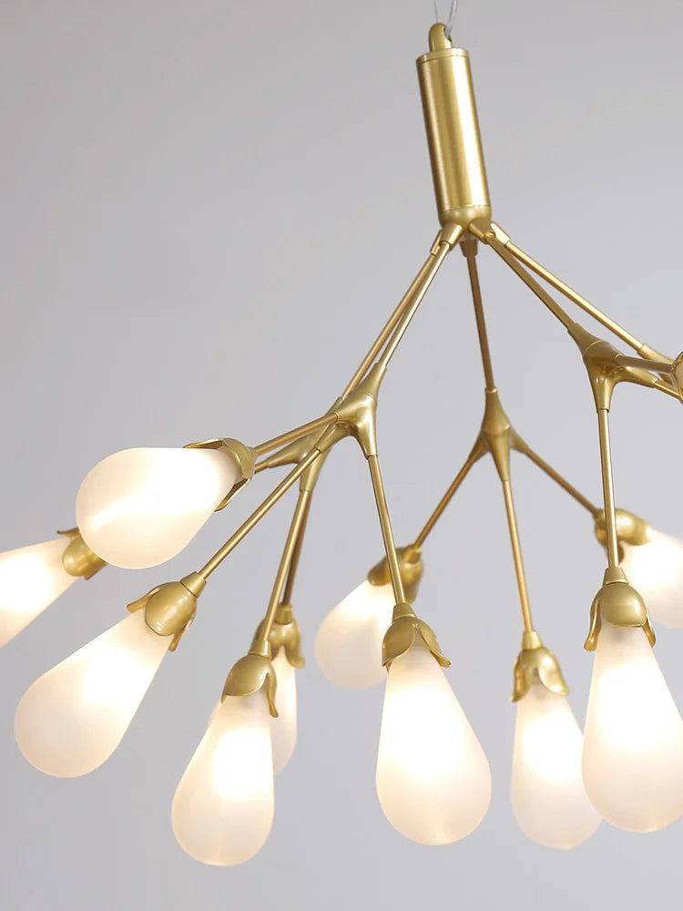 lustre luciole design post-moderne pour intérieur élégant et créatif