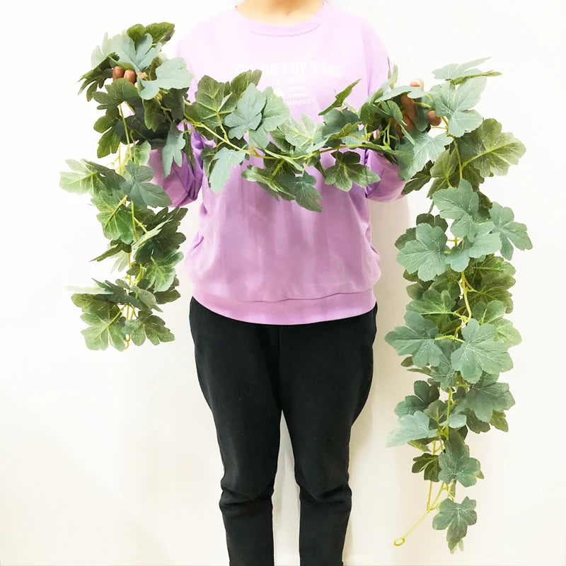 plantes artificielles suspendues en rotin pour décoration intérieure et extérieure