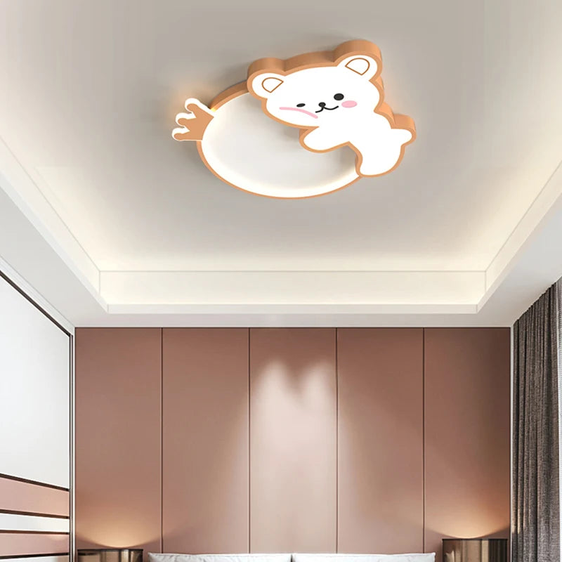 plafonnier ours mignon pour intérieur et décoration enfant