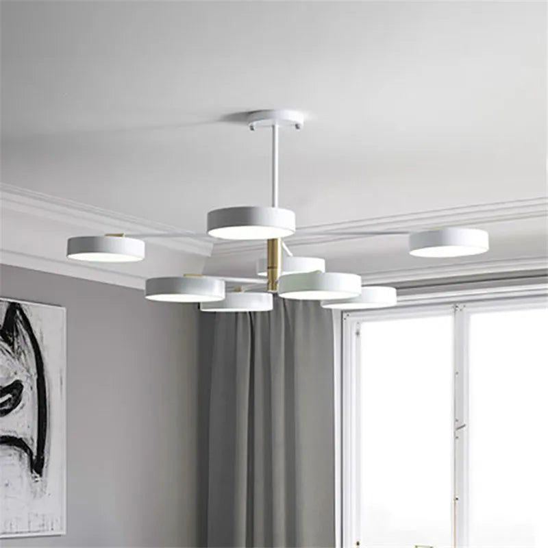 lustre led moderne nordique simple pour décoration intérieure