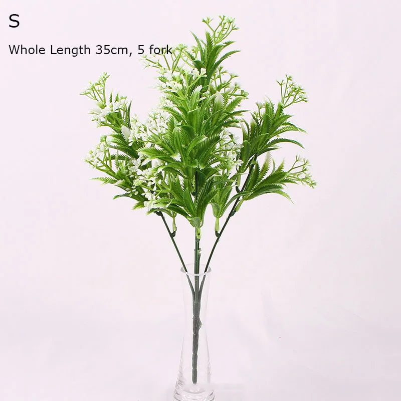 plante artificielle 7 branches pour décoration mariage et Noël