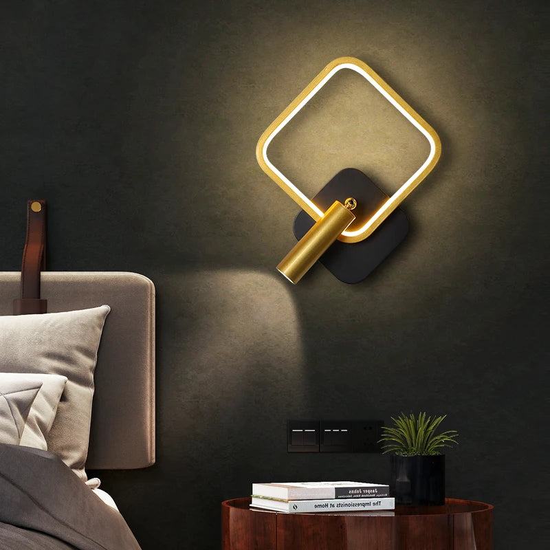 applique murale de luxe ronde moderne minimaliste pour maison