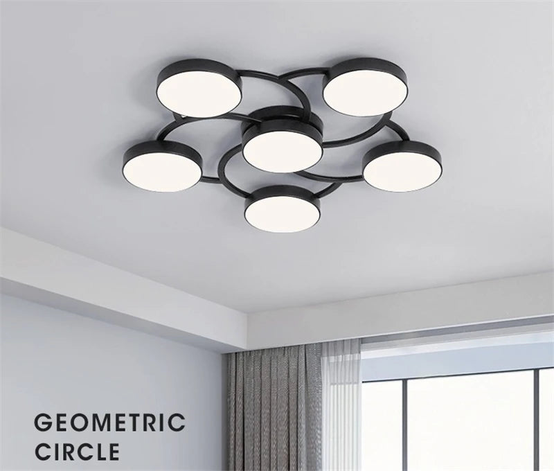 lustre à led interchangeable pour un éclairage intérieur moderne