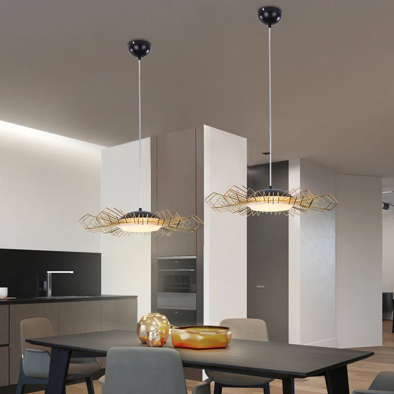 suspension design nordique ligne artistique lmap luminaire décoratif