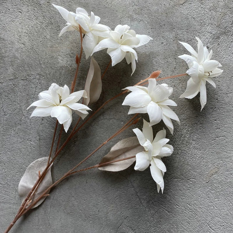 fleurs artificielles en tissu décoratives pour mariage et événements