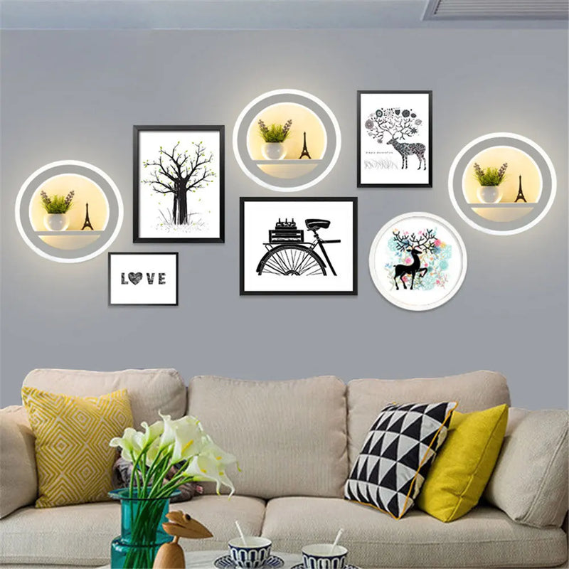 applique murale led moderne style nordique décoration créative