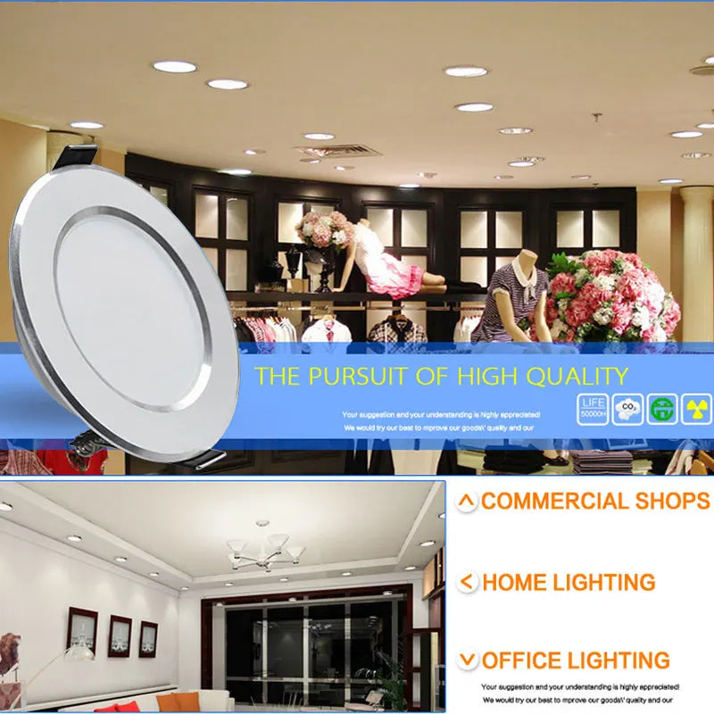 downlight led étanche dimmable encastré spot lumière