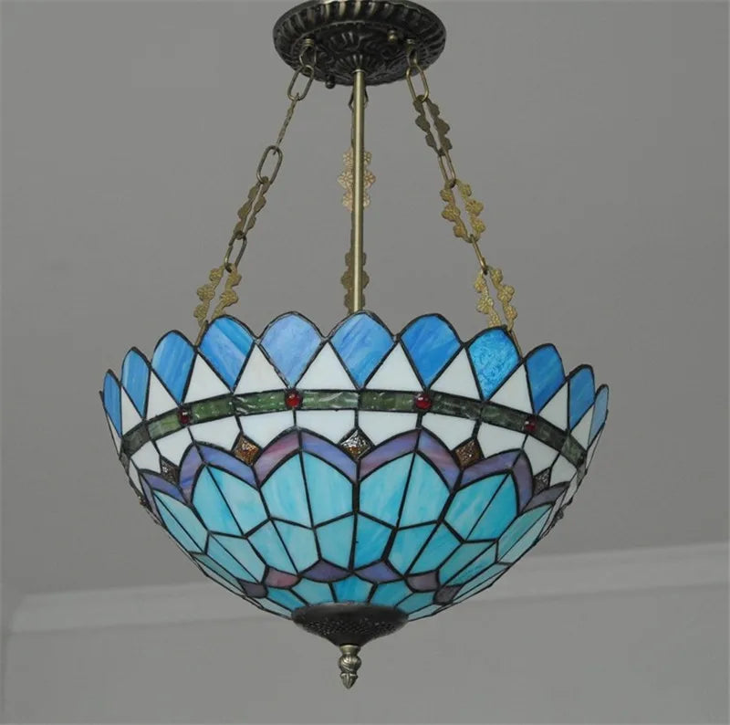 lustre suspendu moderne en verre pour intérieur élégant