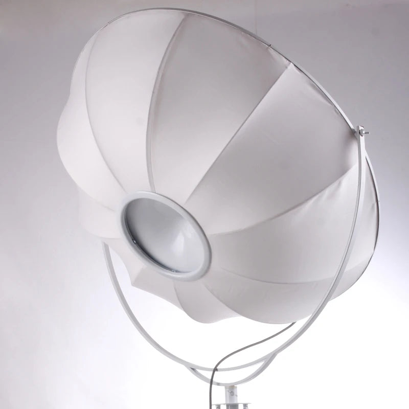 lampadaire moderne gzmj satellite en métal avec abat-jour en tissu