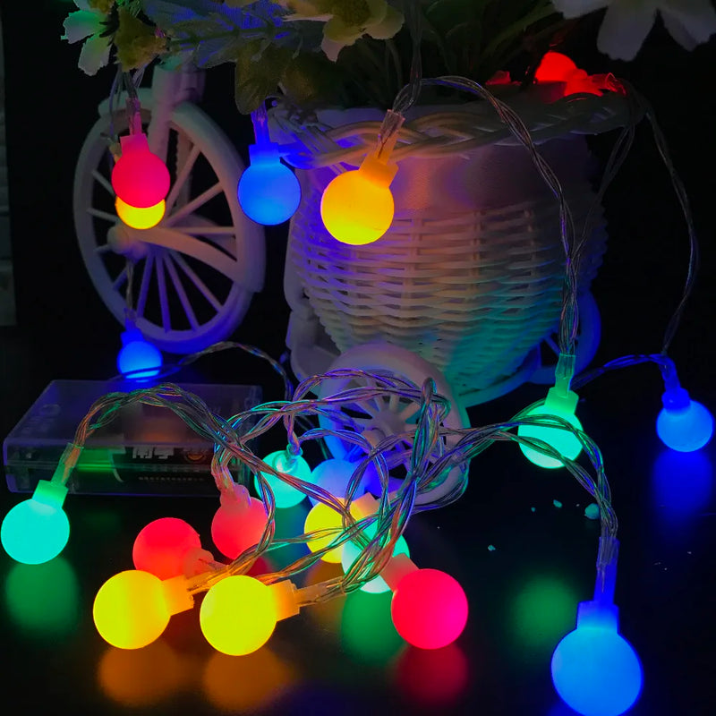 guirlande lumineuse à 20 led pour fêtes et décorations variées