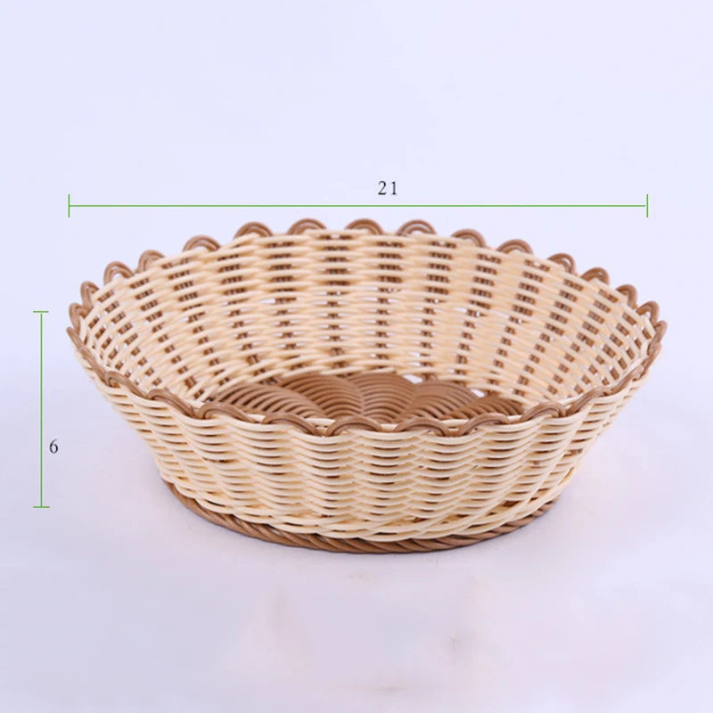 panier tissé à la main pour fruits et légumes rangement pratique