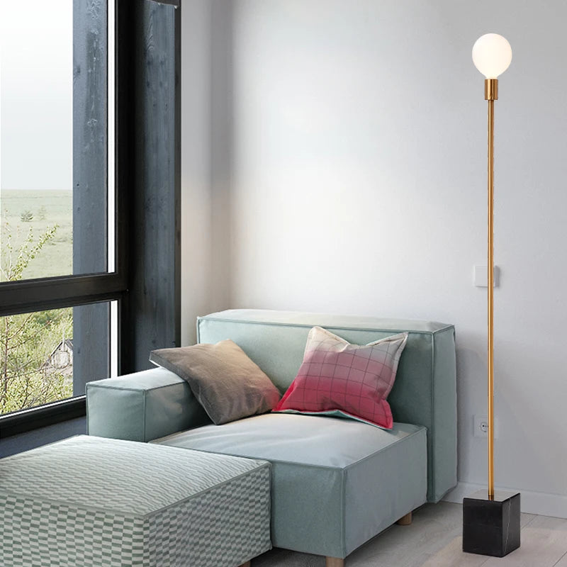 lampe à poser en marbre moderne pour décoration nordique créative