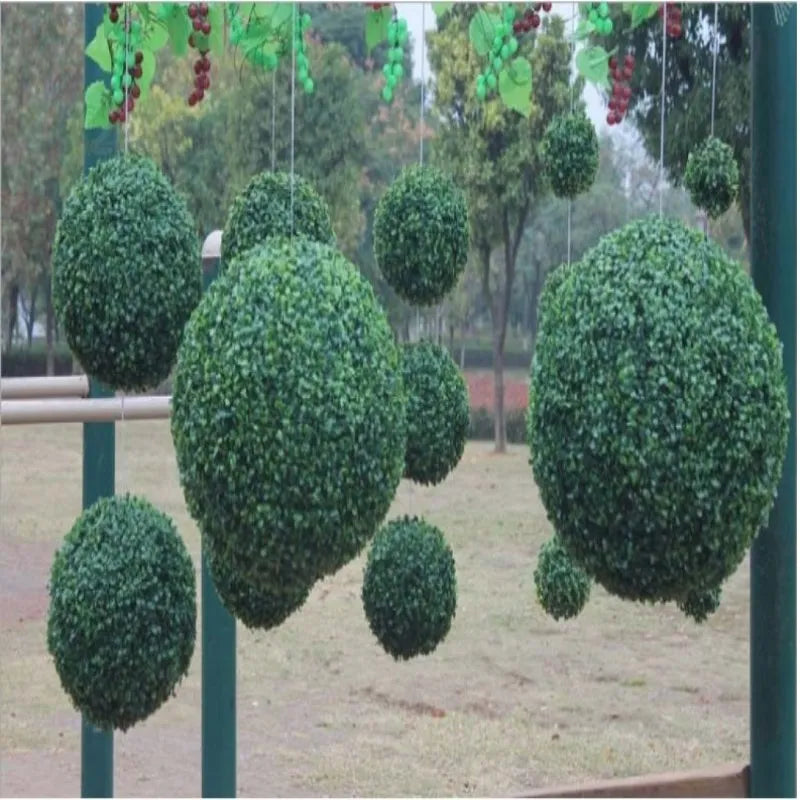 boule de buis artificielle décoration pour jardin mariage et fêtes