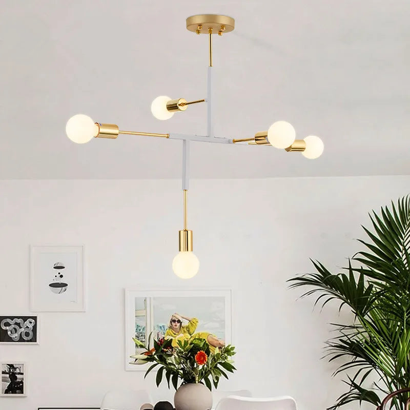 lustre moderne pour éclairage intérieur design élégant et fonctionnel