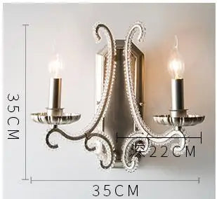 lustre en cristal rétro pour un éclairage tendance intérieur