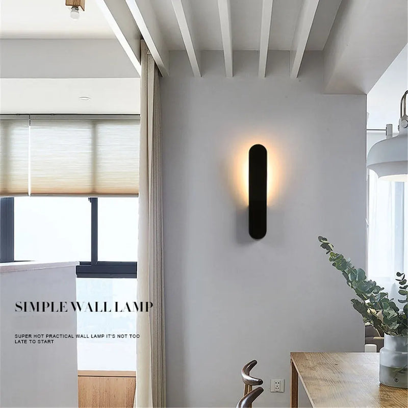 applique murale led moderne minimaliste créative pour intérieur