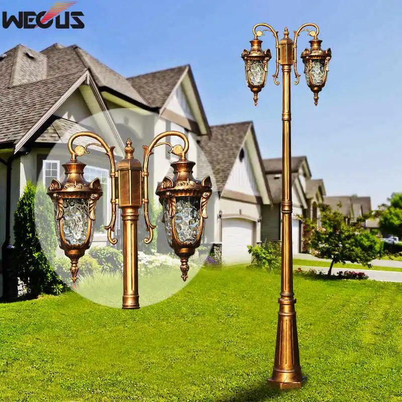 (H≈2.6M)Villa Home Outdoor Garden Light Park Community Landscape Street Project Lighting Street Lamp