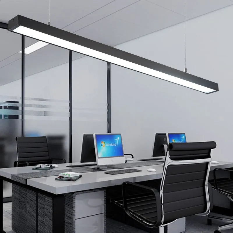 suspension LED design moderne idéale pour restaurant art bureau