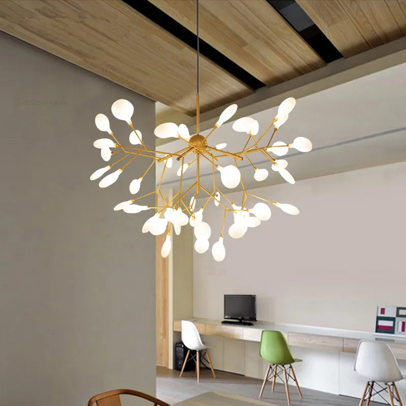 lustre nordique créatif design moderne pour intérieur élégant