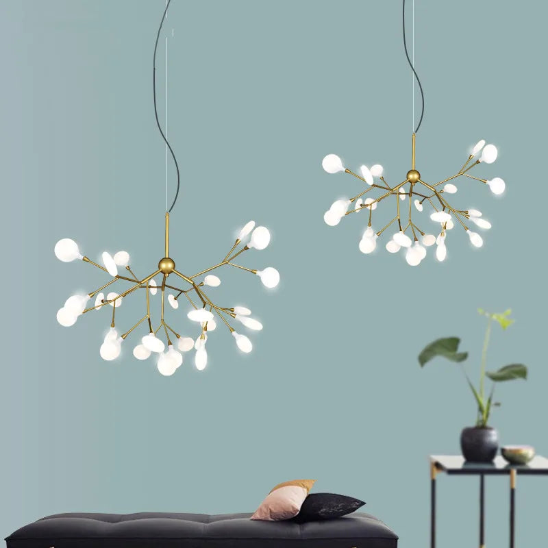 lustre nordique créatif design moderne pour intérieur élégant