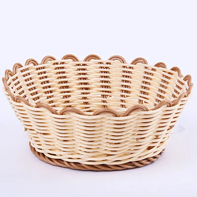 panier tissé à la main pour fruits et légumes rangement pratique