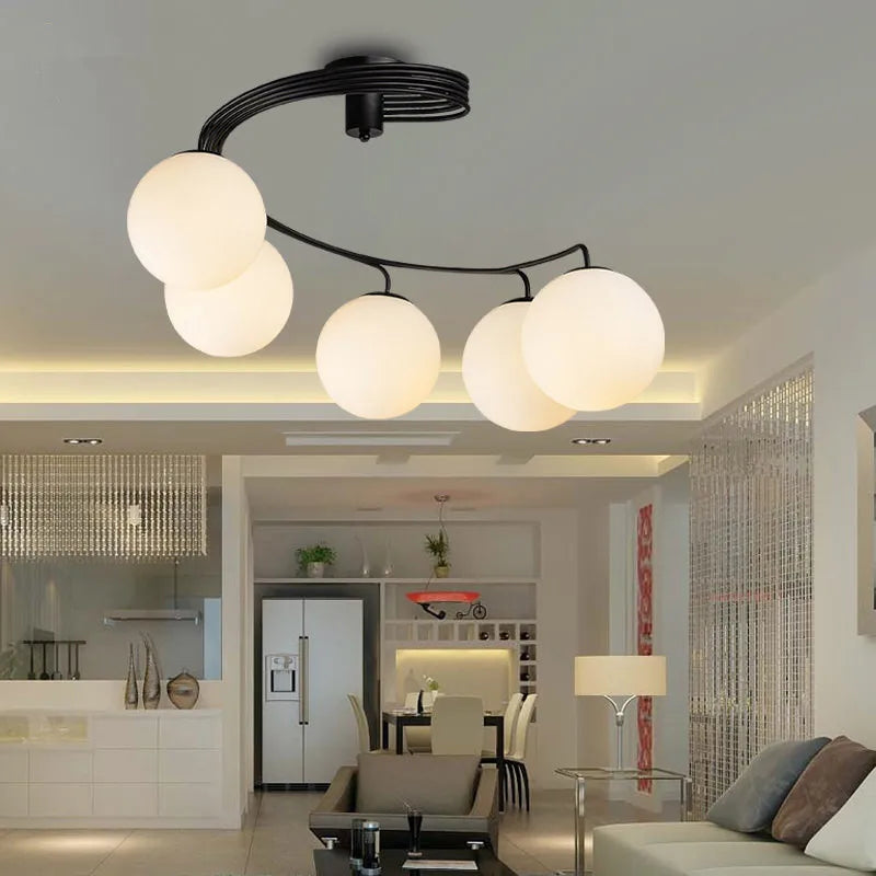 plafonnier led moderne et créatif pour intérieur élégant