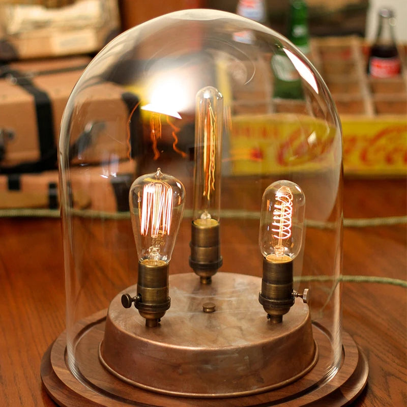 ampoule vintage edison à filament lot de six pièces