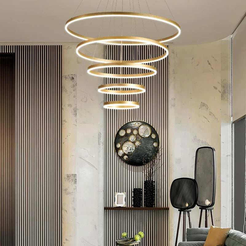 lustre moderne pour éclairage intérieur décoratif suspendu