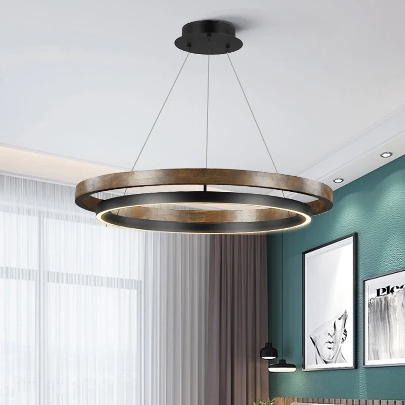 suspension ronde design moderne pour décoration intérieure