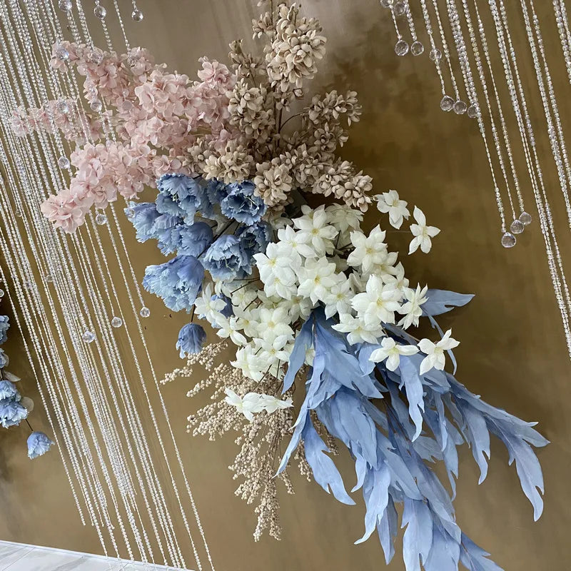 fleurs artificielles en tissu décoratives pour mariage et événements