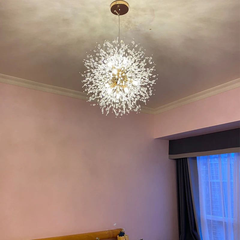 lustre en cristal moderne éclairage décoratif pour intérieur élégant