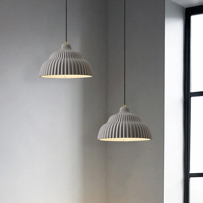 suspension en ciment design nordique moderne minimaliste vintage loft