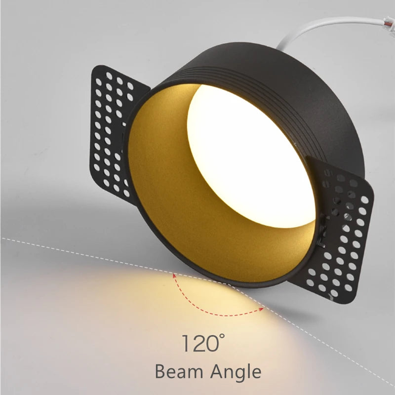 spot led encastré sans cadre à intensité variable