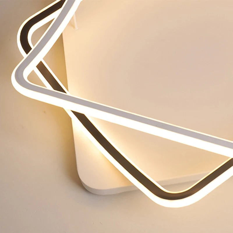 lustre led créatif pour éclairage intérieur moderne