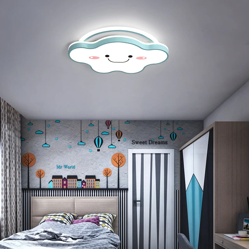 plafonnier led nordique design moderne pour chambre enfants et étudiants