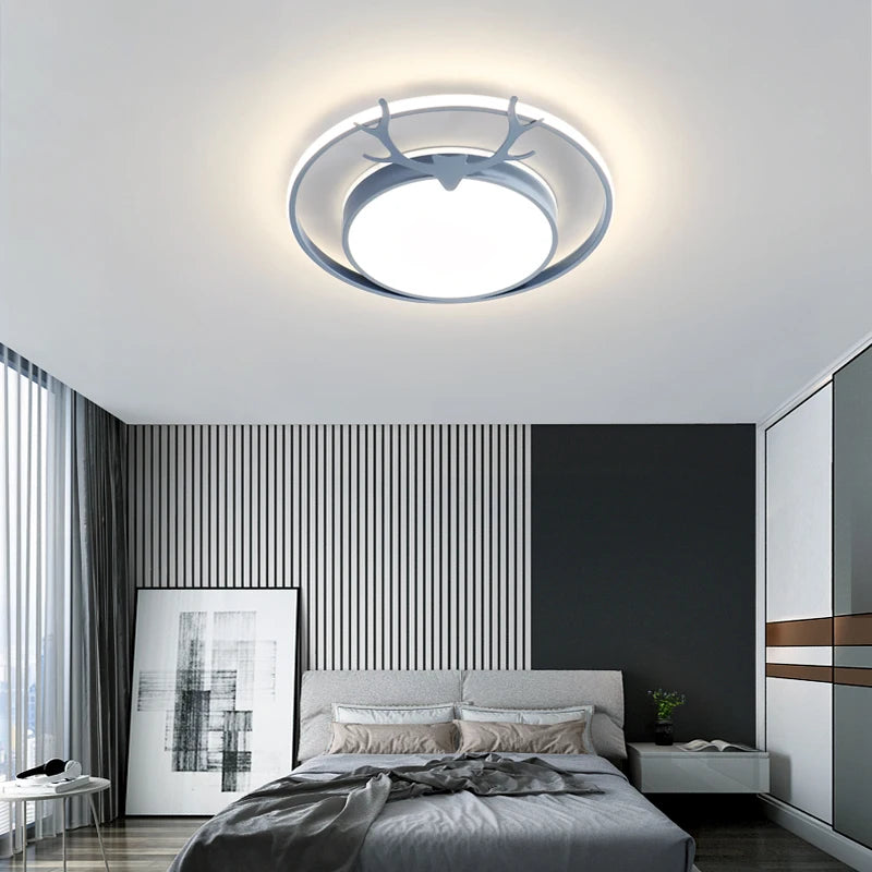 plafonnier moderne décoratif pour intérieur avec lumières led